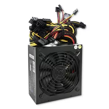 Toiteplokk QOLTEC Gaming Miner 1600W Gold, 1600 W, ATX, Kuldne tõhusus
