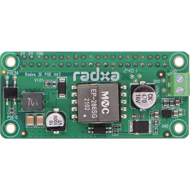 PoE HAT ALLNET RA023 RADXA Zero 3E jaoks – 802.3af-ga ühilduv Etherneti-toitemoodul