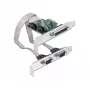 DeLOCK - Adapter Parallel/Serial - PCIe 1.1 Low-Profile - paralleel x 1 + jada x 2 (90413)