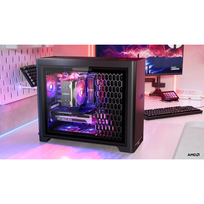 Lenovo Legion | T5 30AGB10 | Lauaarvuti | Torn | AMD Ryzen 7 | 7700X | 32 (2x16GB) GB | UDIMM DDR5 | 512 GB | NVIDIA GeForce RTX 5070 | Ilma klaviatuurita | Windows 11 Pro | Garantii 24 kuud