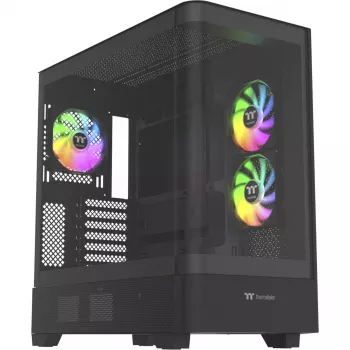 PC-korpus Thermaltake View 290 TG ARGB Midi Tower Must