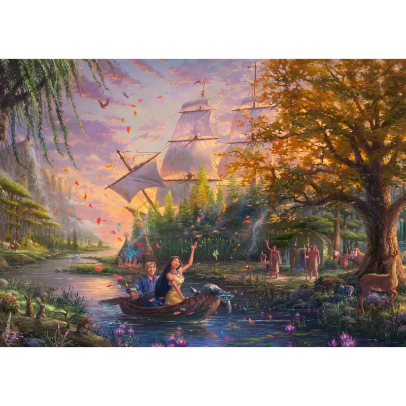 Pusle Schmidt Spiele Disney Pocahontas 1000 tk Koomiksid