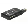 DeLOCK SuperSpeed USB-kaardilugeja CF SD Micro SD MS M2 xD 5 Gbps