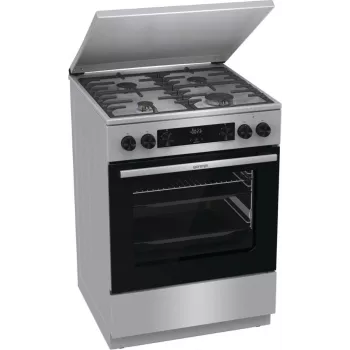 Gorenje GKS6C71XF vabalt seisev pliit hõbedane
