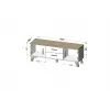 Cama RTV stand LOTTA 140cm Valge + sonoma oak