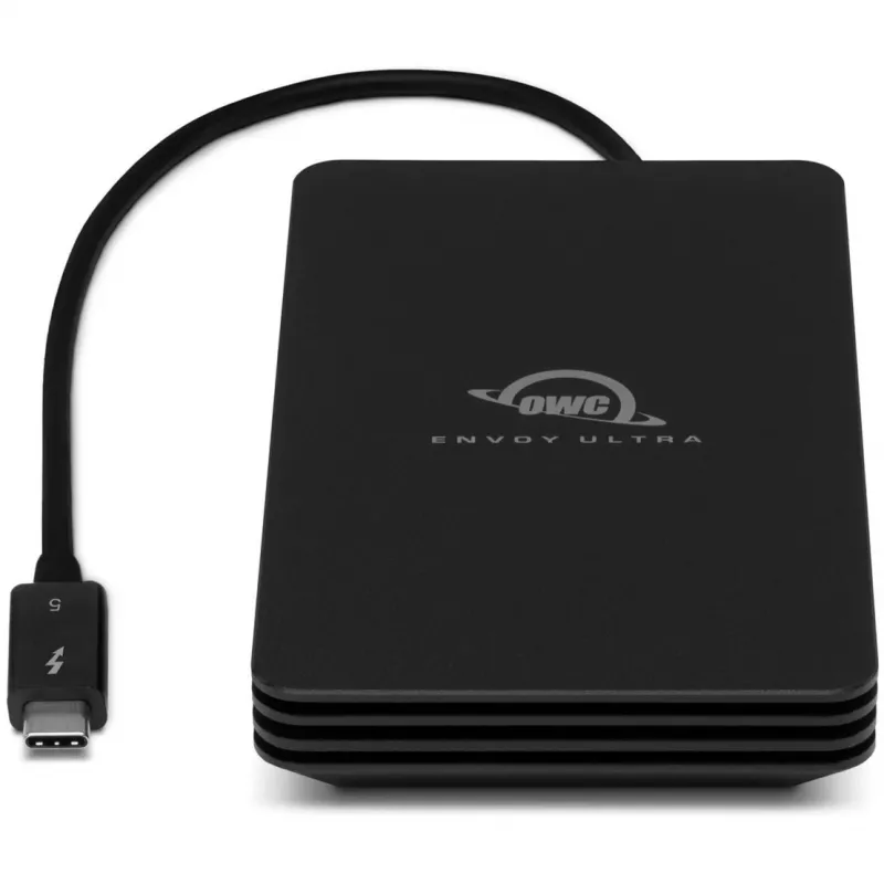 OWC Envoy Ultra - SSD - 2 TB - väline (kaasaskantav) - M.2 NVMe (M.2 NVMe) - Thunderbolt 5 (USB-C-pistik) - must (OWCTB5ENVU02)