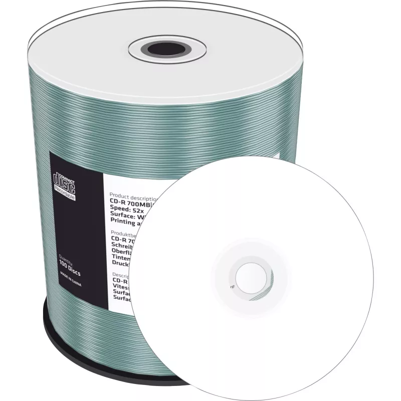 CD-R MediaRange MR203 700 MB 52x tindiprinteriga prinditav 100 tk