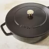 Saute Pan ZWILLING STAUB BRAISERS Ümmargune 28 cm, must, põhja Ø 22,2 cm