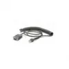 Zebra CBA-RF2-C09ZAR jadakaabel Must 2,8 m RS232 DB9