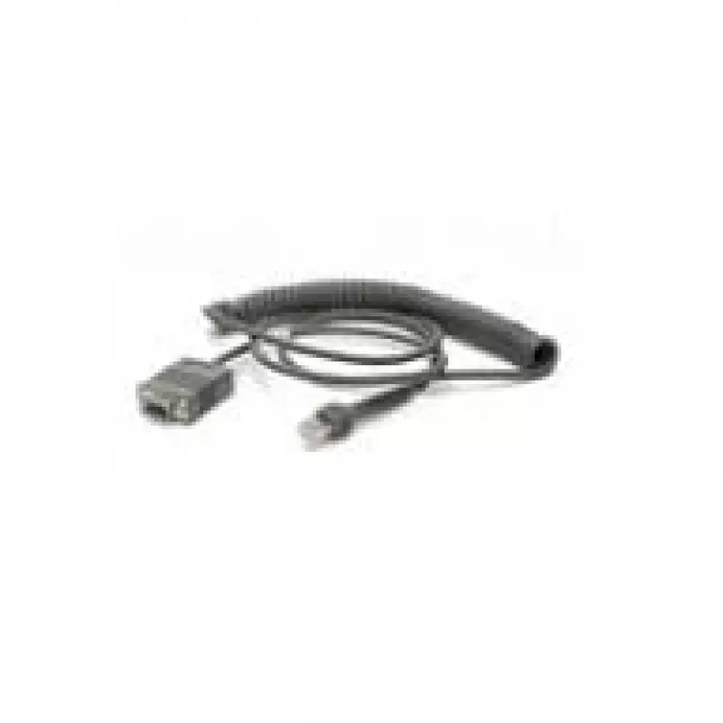Zebra CBA-RF2-C09ZAR jadakaabel Must 2,8 m RS232 DB9