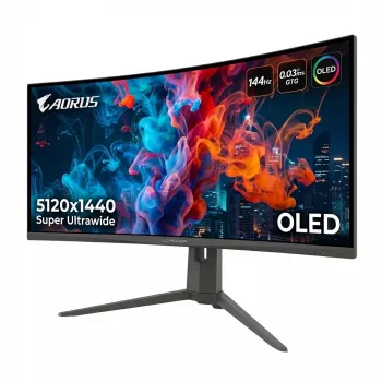 Monitor LC-Power LC-M49QCO 49-tolline kumer VA-ekraan 2560x1440, energiaklass F