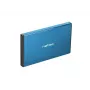 Väline HDD/SSD korpus NATEC Rhino GO 2.5 tolli — USB 3.0, SATA III, kuni 4 TB, 9.5 mm, alumiinium, sinine