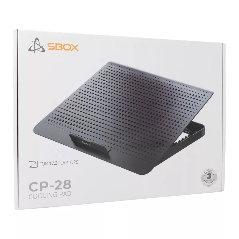 Sbox CP-28 Jahutuspadi 17,3-tollistele sülearvutitele