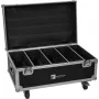 Flightcase Roadinger 31005238 4× LED CLS-18 QCL RGB/WW jaoks
