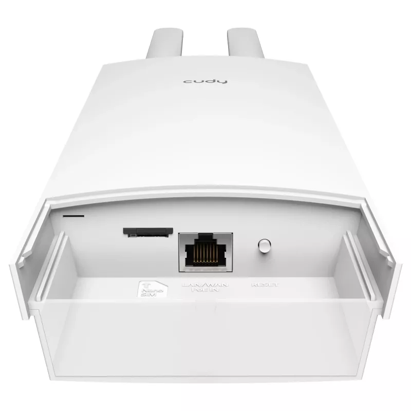 Cudy LT500 traadita ruuter Fast Ethernet Dual-band (2,4 GHz / 5 GHz) 4G Valge