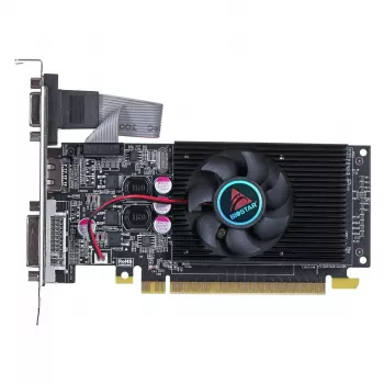 Videokaart BIOSTAR GeForce GT 610 — 2 GB GDDR3, 64-bit, PCIe x16, 700 MHz