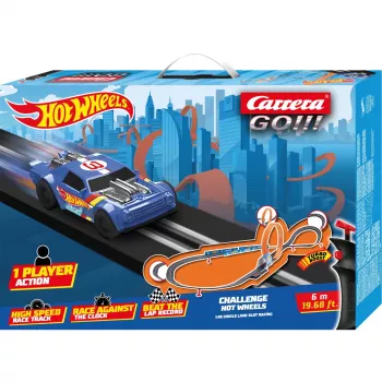 Slotiautoraja komplekt CARRERA GO!!! Challenge Hot Wheels 20068000 1:43 mõõtkavas