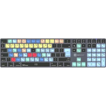 klaviatuur LogicKeyboard Steinberg Cubase/Nuendo Titan UK Mac – kompaktne USB klaviatuur Cubase/Nuendo otseteedega (UK paigutus)