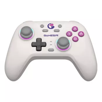 Juhtmevaba kontroller GameSir T4n valge — Bluetooth, ergonoomiline disain