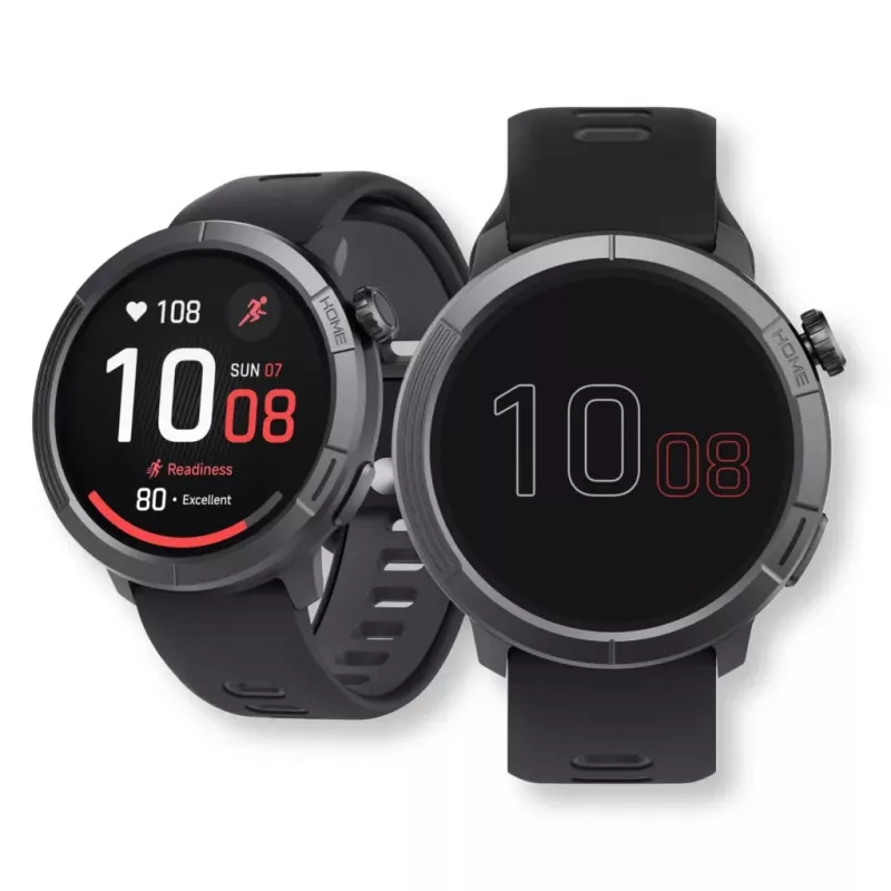 Stelio käekell STSWA102BT Activ Pro GPS 46 mm must titaankorpus