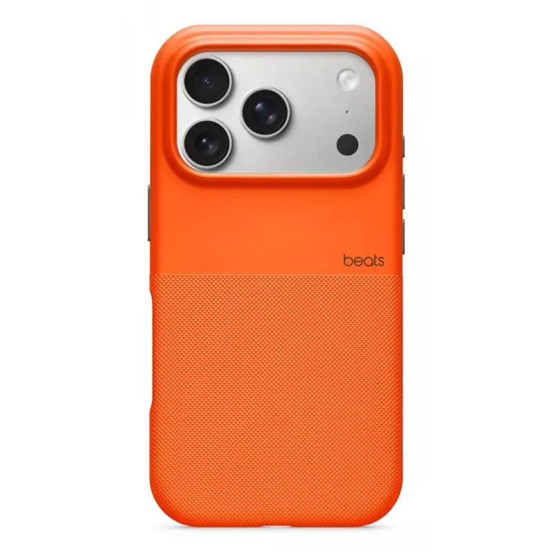 Cover Apple Beats iPhone 17 Pro vastupidav ümbris MagSafe Camera Control oranž