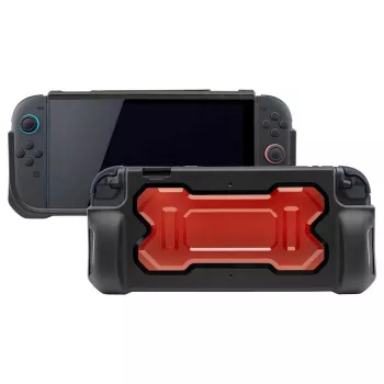 Kõvakestaline ümbris Nintendo Subsonic SA5715 TPU Must Punane