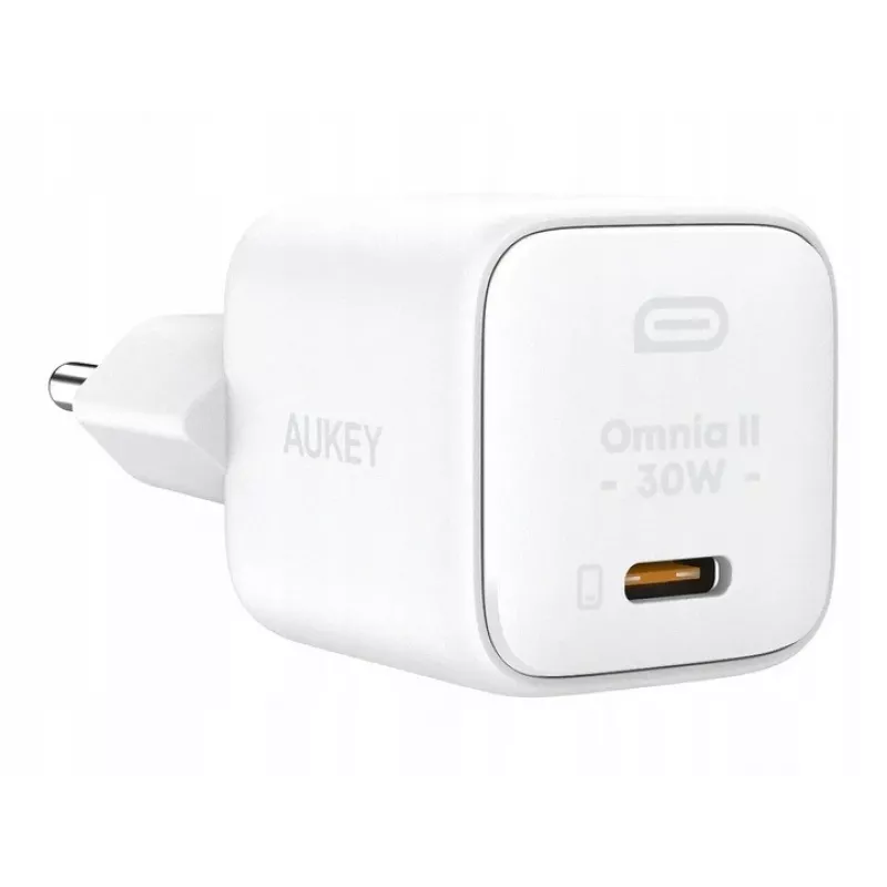 Seinalaadija PA-B1L Valge Omnia II Mini 1xUSB-C PowerDelivery 30W 5A