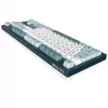 Montech MKey TKL klaviatuur mänguritele USB tumehall, helesinine, valge