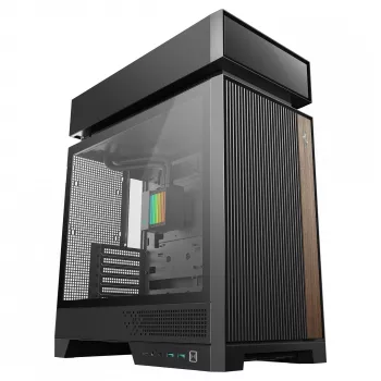 Lauaarvuti korpus DeepCool CL6600 Must — toetab ATX/PS2/SFX/SFX-L toiteplokke, 140 mm esiventilaatoreid, 120/140 mm üla- ja tagaventilaatoreid, 2,5/3,5 tolli draive