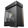 Lauaarvuti korpus DeepCool CL6600 Must — toetab ATX/PS2/SFX/SFX-L toiteplokke, 140 mm esiventilaatoreid, 120/140 mm üla- ja tagaventilaatoreid, 2,5/3,5 tolli draive