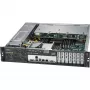 Super Micro Supermicro SC823M TQC-R802LPB - riiul - riiulimonteeritav - 2U - täiustatud, laiendatud ATX - SATA/SAS - kuumvahetusega 800 W - must (CSE-823MTQC-R802LPB)