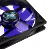 Arvutikorpuse ventilaator NoiseBlocker BlackSilentFan XLP 120 mm, 2000 p/min, 128 m³/h, 31 dB, 4,5 V, must