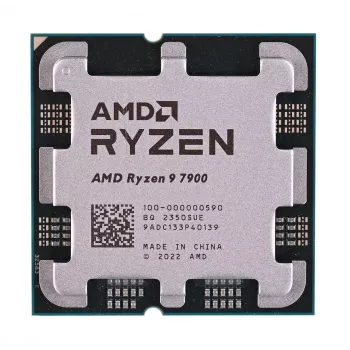 Protsessor AMD Ryzen 9 7900 12C/24T, 3.7–5.4GHz, 64MB, 65W, AM5