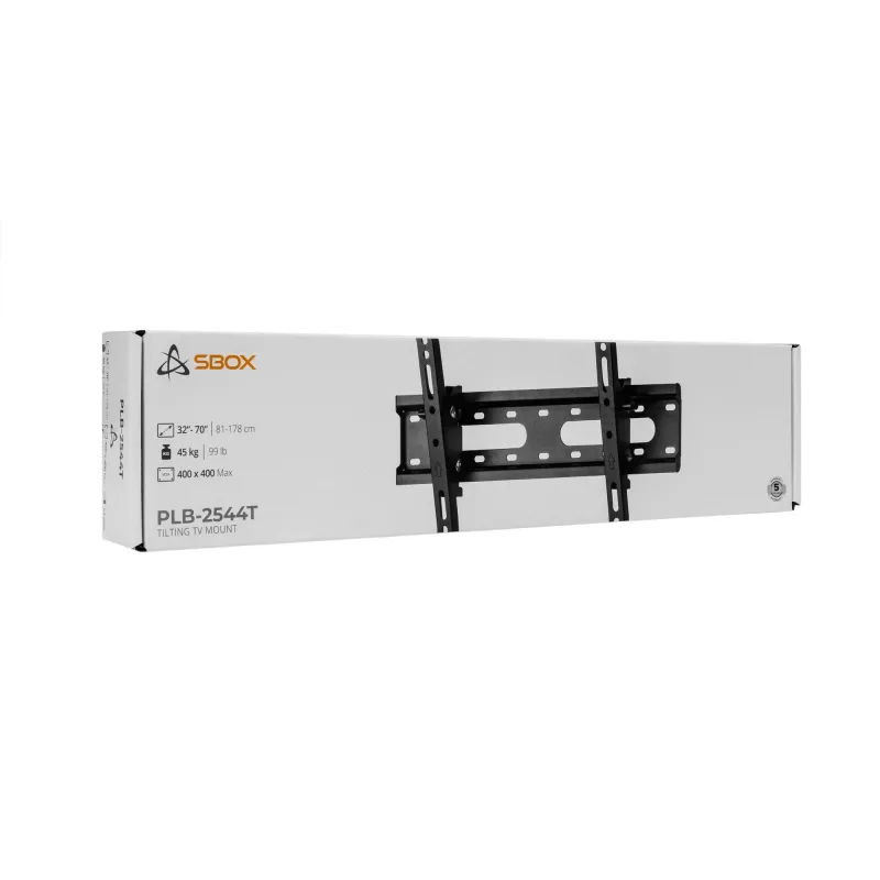 TV-kinnitus SBOX PLB-2544T-2 32–70-tollistele teleritele, max koormus 45 kg, VESA kuni 400×400