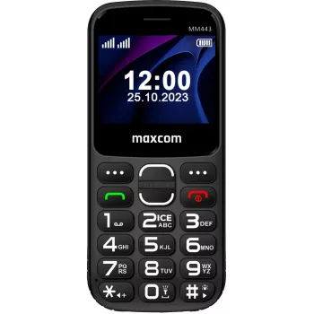 Maxcom Comfort MM443 S Laadijaga Ierna/must
