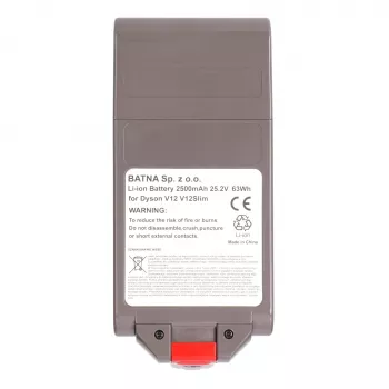 Aku Dyson tolmuimejale V12, 25,2 V 2500 mAh