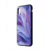 Ekraanikaitseklaas Tellur Cover Glass trükiga iPhone XS - sulgede muster