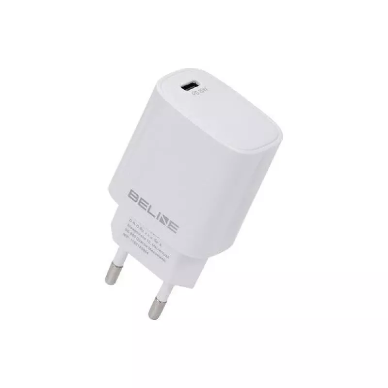 Laadija Beline Beli2161 20W PD 3.0 valge USB-C kiirlaadimisadapter