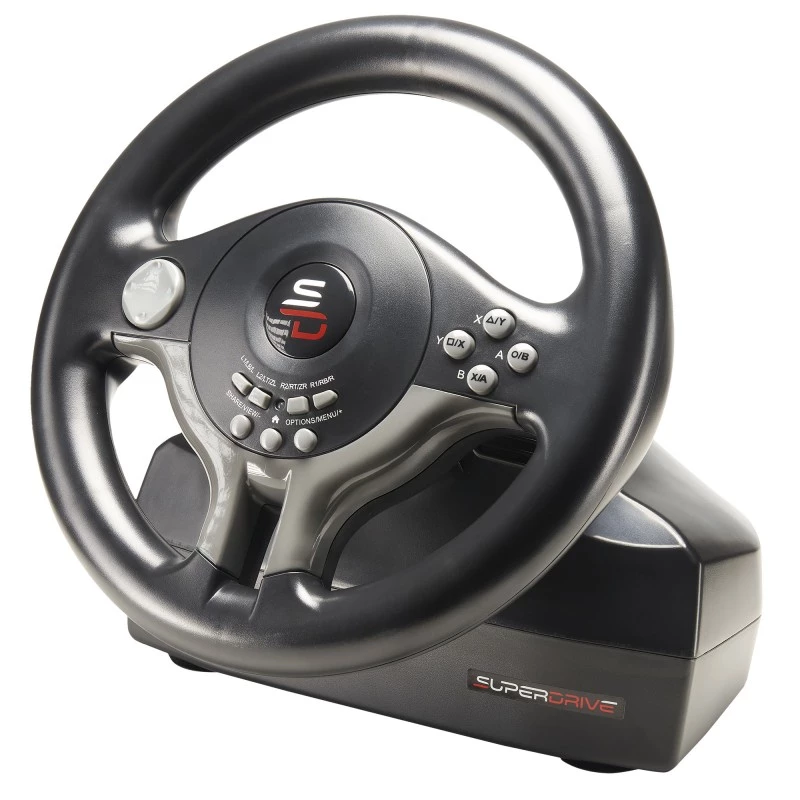 Rool + Pedaalid Subsonic SV200 Must Hall USB 180° pööre