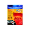 Fellowes Glossy 125 Micron Card Laminating Pouch - 75x105mm