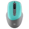 Juhtmevaba hiir DEFENDER Silent Click C Mint 52294 — mõlemakäeline, 1600 DPI, 2,4 GHz nano USB
