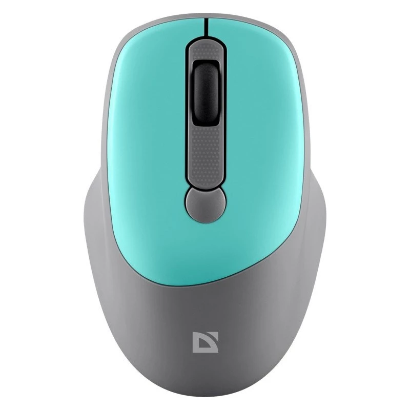 Juhtmevaba hiir DEFENDER Silent Click C Mint 52294 — mõlemakäeline, 1600 DPI, 2,4 GHz nano USB