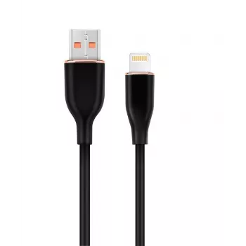 USB-A–Lightning kaabel Gembird CC-USB2S-AM8PM-1.5M-BK — USB 2.0, 1,5 m