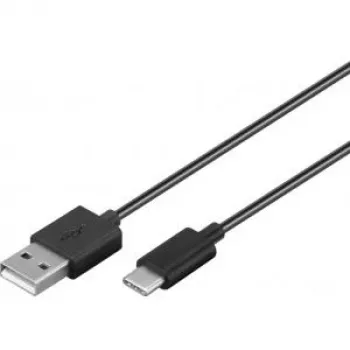 Wentronic 45677 USB-kaabel, must