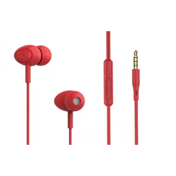 In-Ear Headphones Tellur Basic Gamma Wired Red