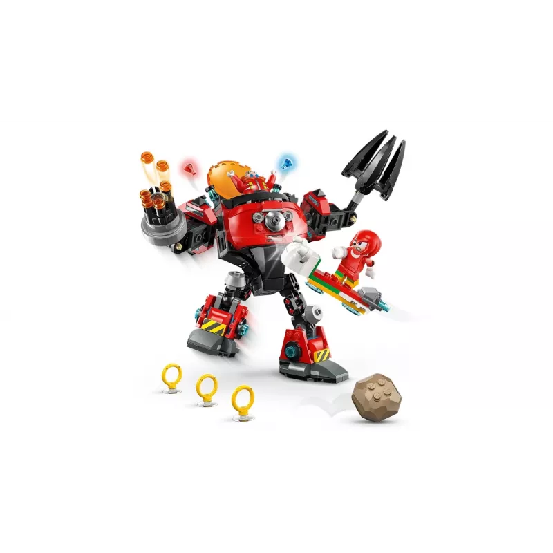 LEGO ehituskomplekt Sonic the Hedgehog 77005 Knuckles vs Dr Eggman Egg Crusher Mech, 350 tk, vanusele 8+