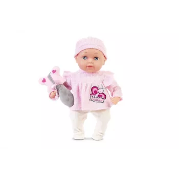 nukk Artyk Natalia 33 cm with toy - Artyk 33 cm baby nukk with accessory