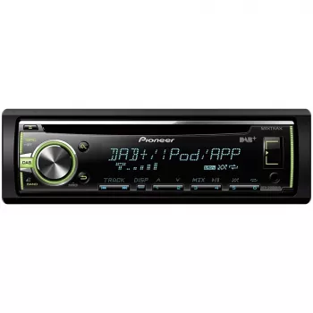 Automeediavastuvõtja Pioneer DEH-X6800DAB Must