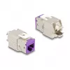 DeLOCK keystone moodul 88121 lame Lilla RJ-45 10 tk