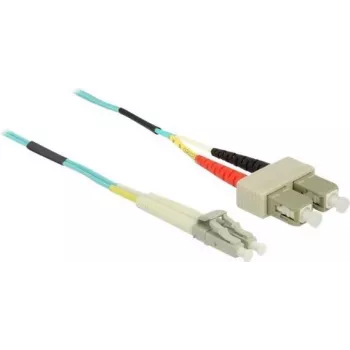 Optiline fiiberkaabel DeLOCK LC-SC Multi-mode OM3 0,5 m